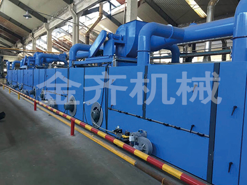 Maintenance and development of nonwoven production line