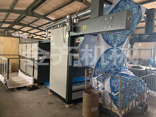 Printing machine hair color drying room